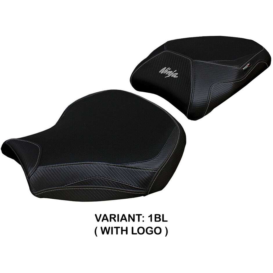 TPZ Italia Sitzbezug speziell für Kawasaki Ninja H2 1000 SX (Modelljahre 2018–2025) von Moniz
