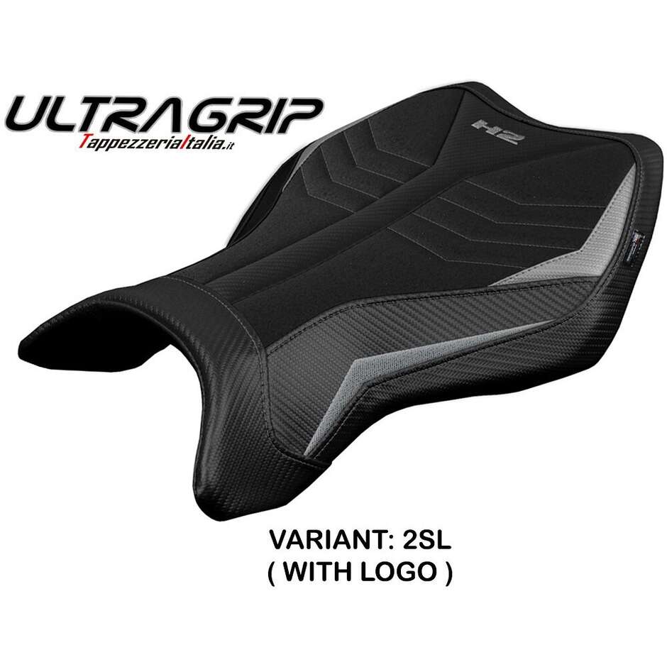TPZ Italia Sitzbezug speziell für Kawasaki Ninja H2 R (Modelljahre 2015–2025) MadMax Ultragrip