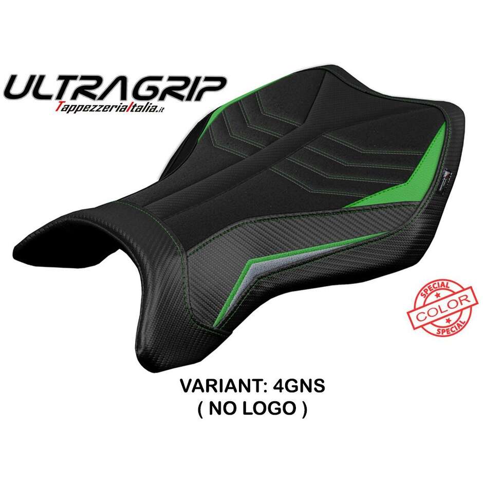 TPZ Italia Sitzbezug speziell für Kawasaki Ninja H2 R (Modelljahre 2015–2025) MadMax Ultragrip