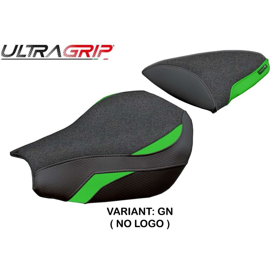 TPZ Italia Sitzbezug speziell für Kawasaki Ninja ZX 10 R 2006-2007 Goku Ultragrip Modell