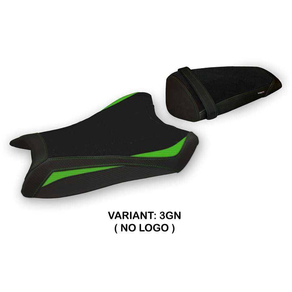 TPZ Italia Sitzbezug speziell für Kawasaki Ninja ZX 10 R 2011 - 2015 Modell Indore