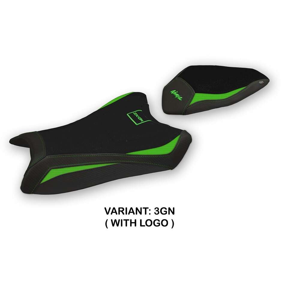 TPZ Italia Sitzbezug speziell für Kawasaki Ninja ZX 10 R 2016 - 2020 Alcains Modell