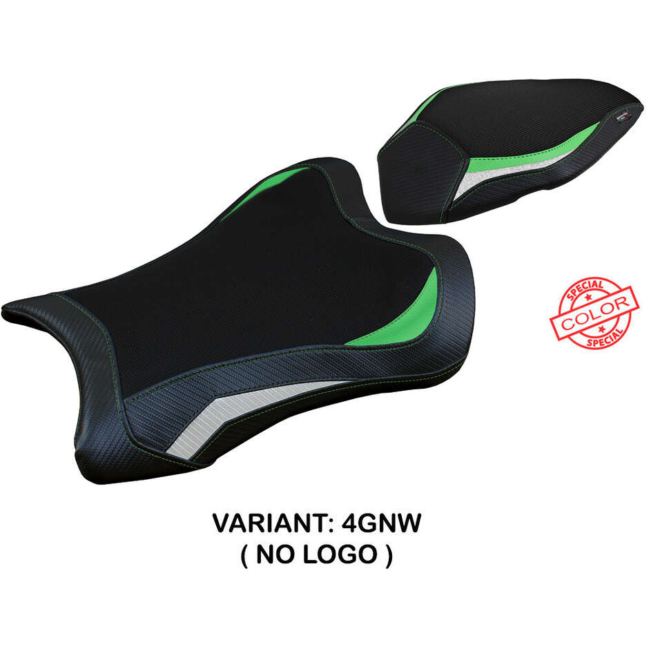 TPZ Italia Sitzbezug speziell für Kawasaki Ninja ZX 10 R 2021-2025 Dexter Modell