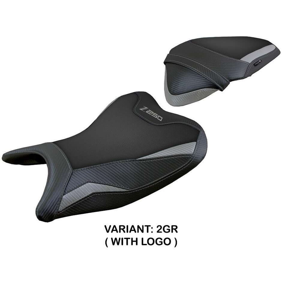 TPZ Italia Sitzbezug speziell für Kawasaki Z 250 2019 - 2020 Abrantes Modell