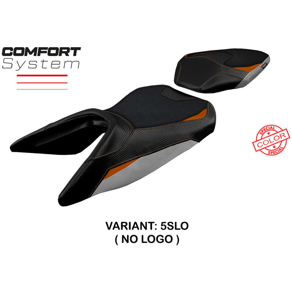 TPZ Italia Sitzbezug speziell für KTM 250 Duke (Modelljahre 2017–2023) mit Neum Comfort System