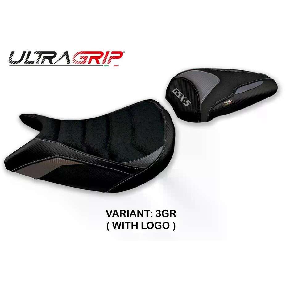 TPZ Italia Sitzbezug speziell für Suzuki GSX S 1000 2021-2025 Lindi Ultragrip Modell