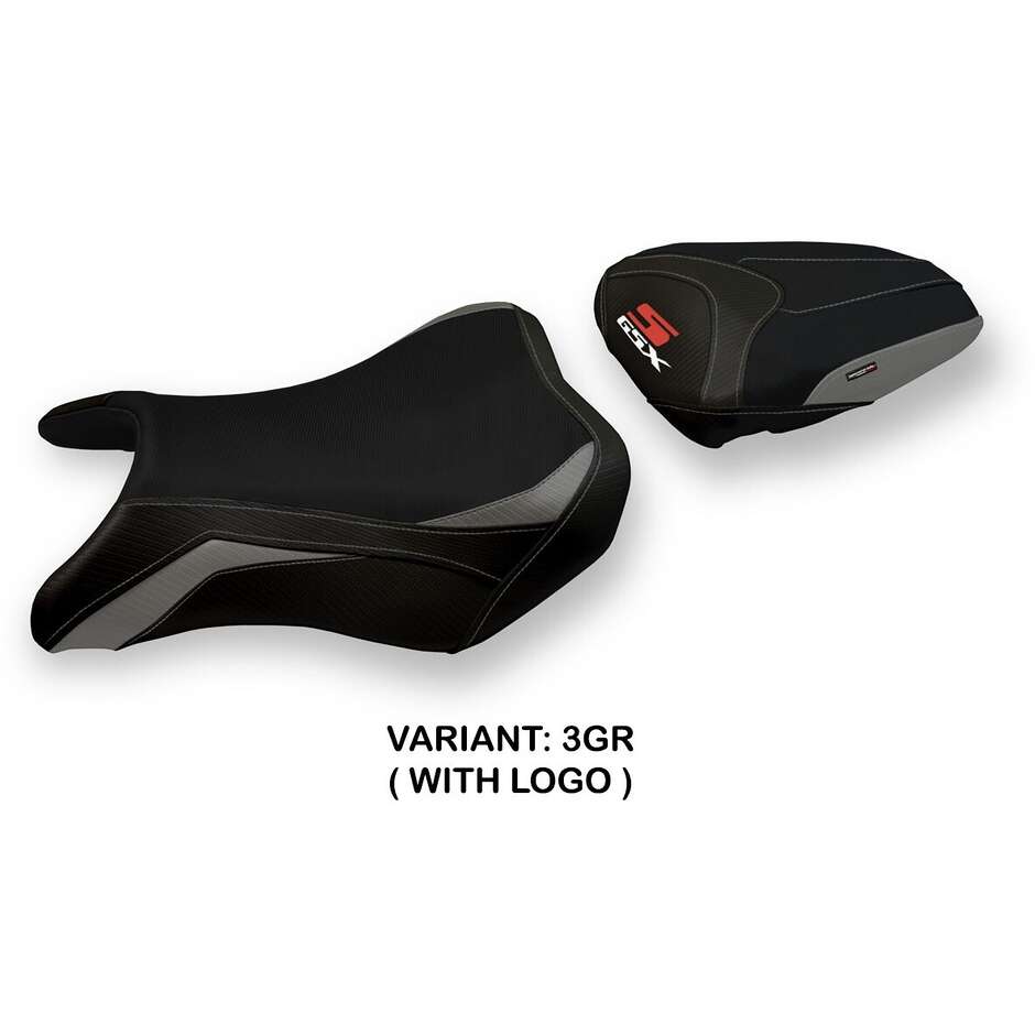 TPZ Italia Sitzbezug speziell für Suzuki GSX S 750 2017 - 2021 Derby Modell 3