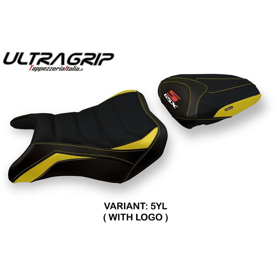 TPZ Italia Sitzbezug speziell für Suzuki GSX S 750 (Modelljahre 2017–2021), Kyoto 2 Ultragrip