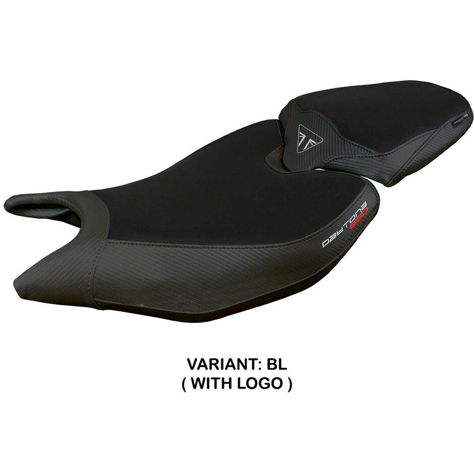TPZ Italia Sitzbezug speziell für Triumph Daytona 660 2024-2025 Reims Modell