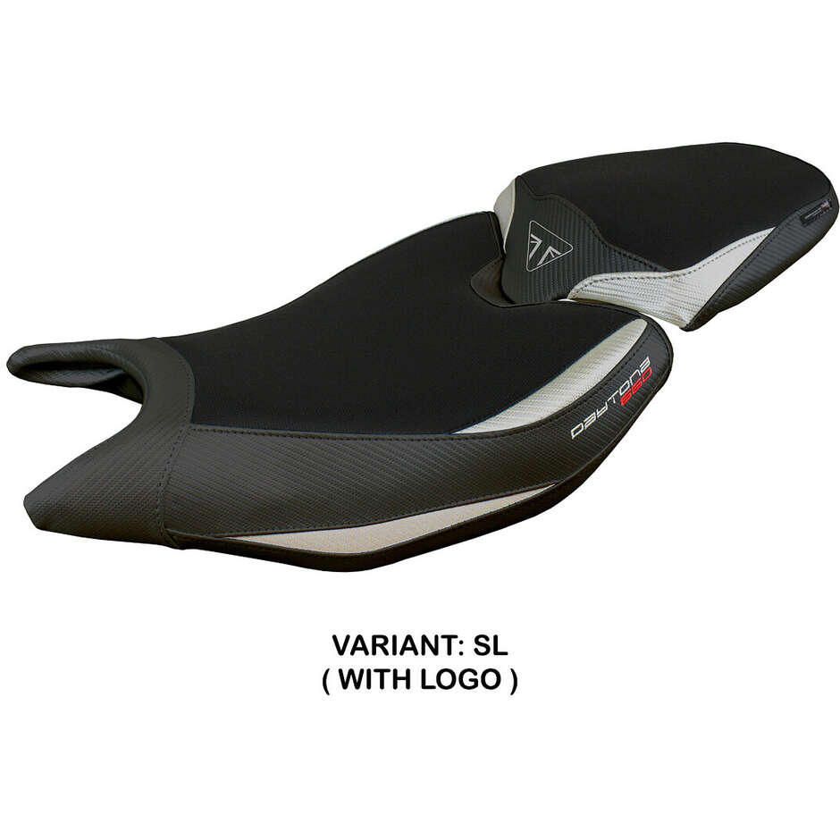 TPZ Italia Sitzbezug speziell für Triumph Daytona 660 2024-2025 Reims Modell