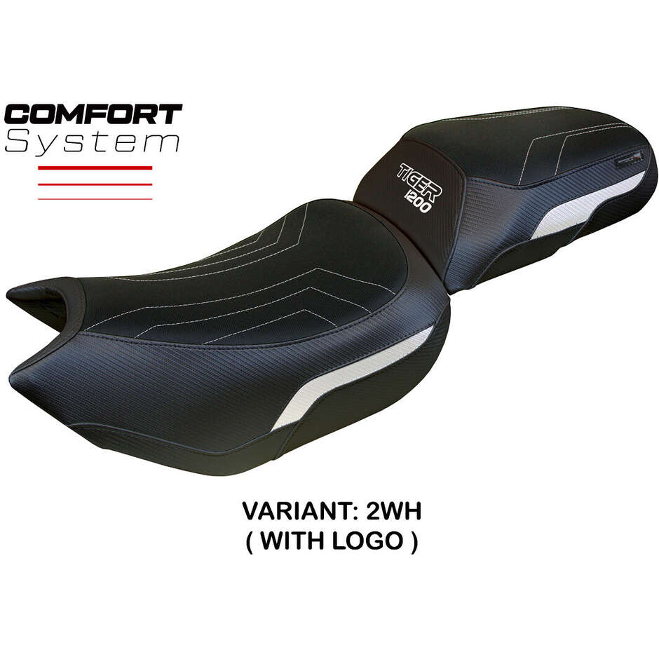 TPZ Italia Sitzbezug speziell für Triumph Tiger 1200 (Modelljahre 2022–2025) Wales Comfort System