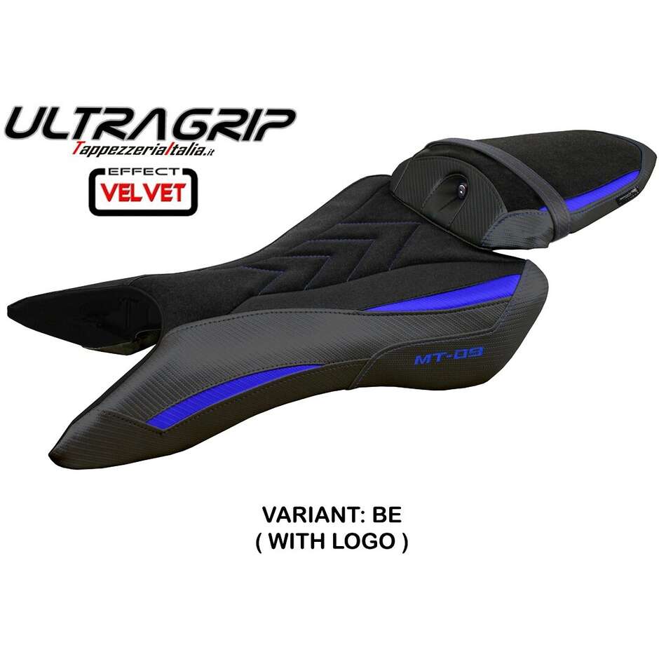 TPZ Italia Sitzbezug speziell für Yamaha MT-09 Modell 2024-2025 Mus Velvet Ultragrip