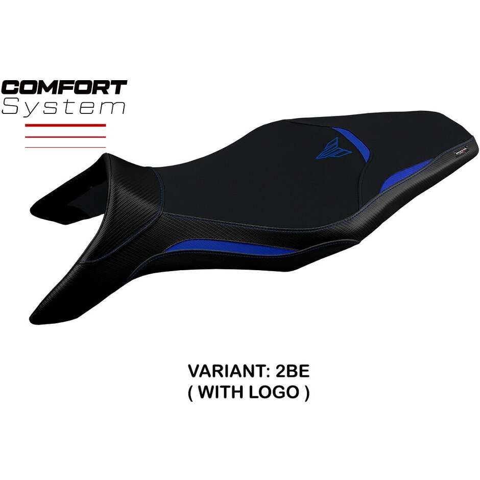 TPZ Italia Sitzbezug speziell für Yamaha MT-09 (Modelljahre 2013–2020) mit Asha Komfortsystem