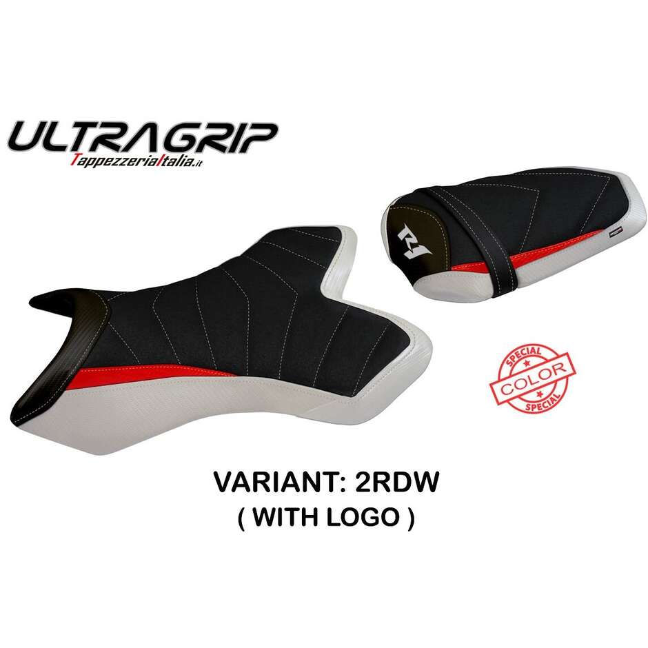 TPZ Italia Sitzbezug speziell für Yamaha R1 2004 - 2006 Modell Tolone Sonderfarbe 1 Ultragrip