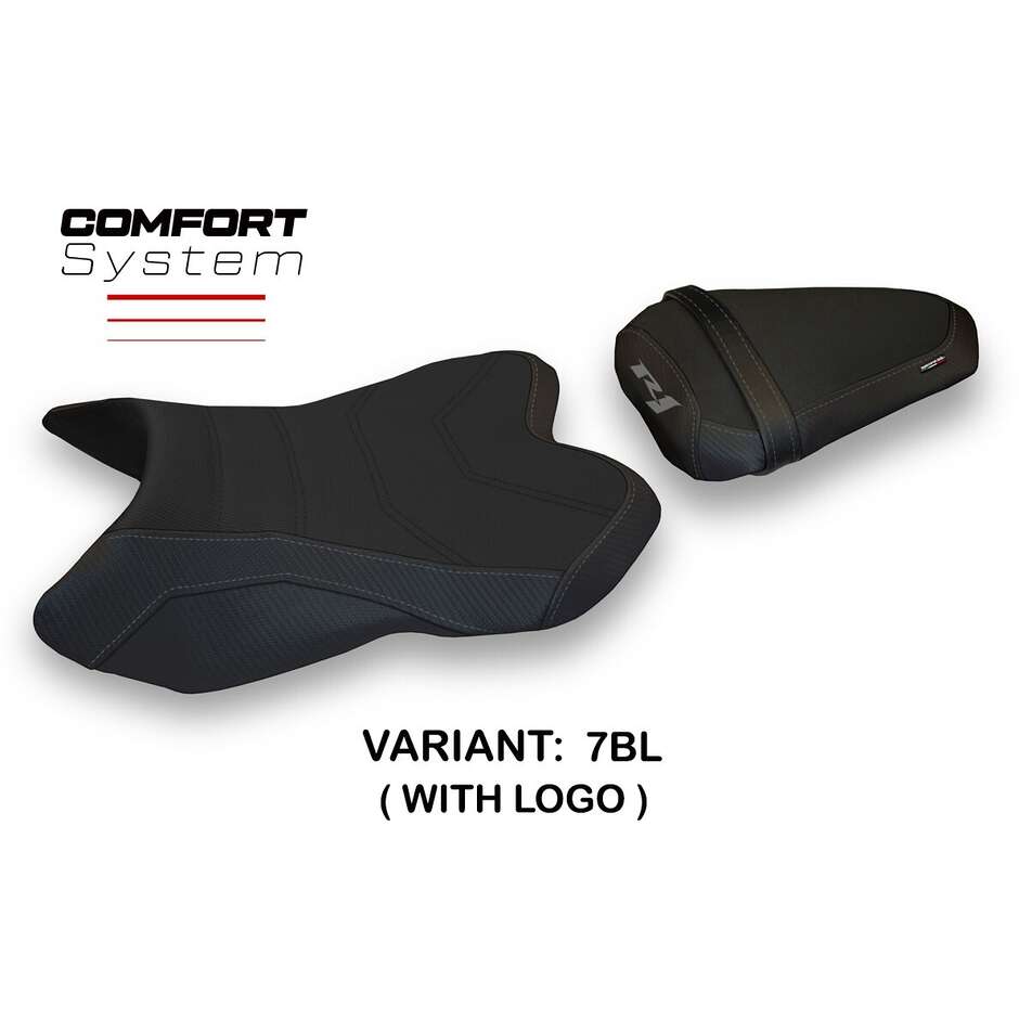 TPZ Italia Sitzbezug speziell für Yamaha R1 Modell 2007 - 2008 Marstal 1 Komfortsystem