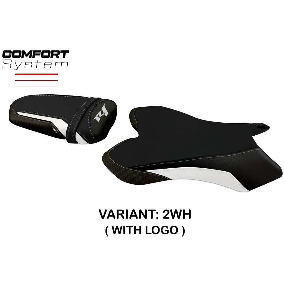 TPZ Italia Sitzbezug speziell für Yamaha R1 Modelle 2004–2006 Biel Comfort System
