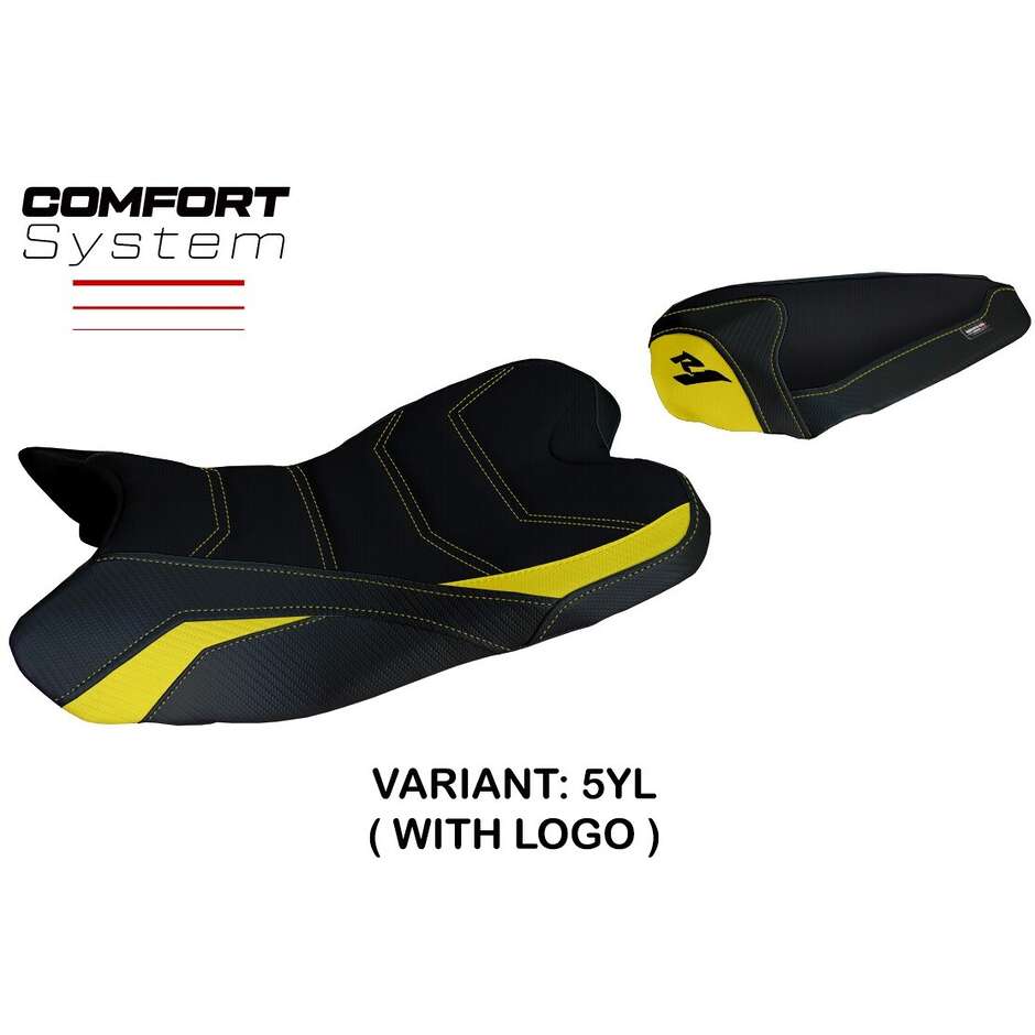 TPZ Italia Sitzbezug speziell für Yamaha R1 Modelle 2009 - 2014 mit Araxa Komfortsystem