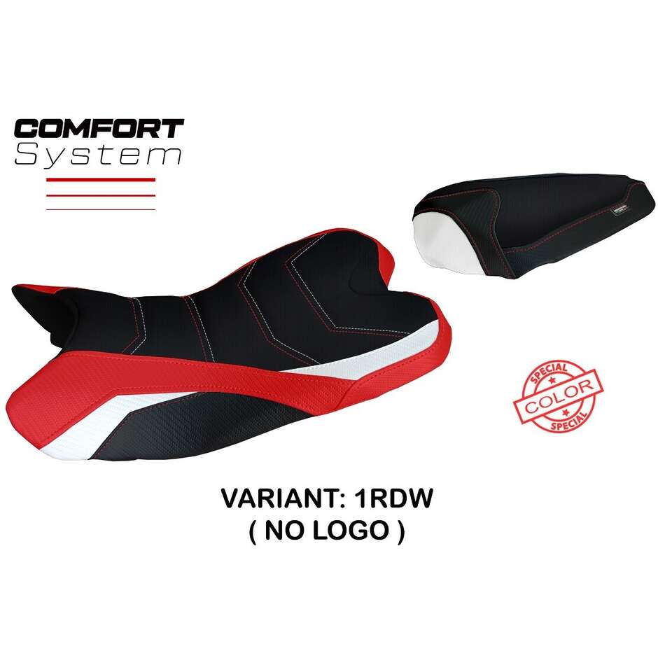 TPZ Italia Sitzbezug speziell für Yamaha R1 (Modelljahre 2009–2014), Araxa-Sonderfarbe, Komfortsystem