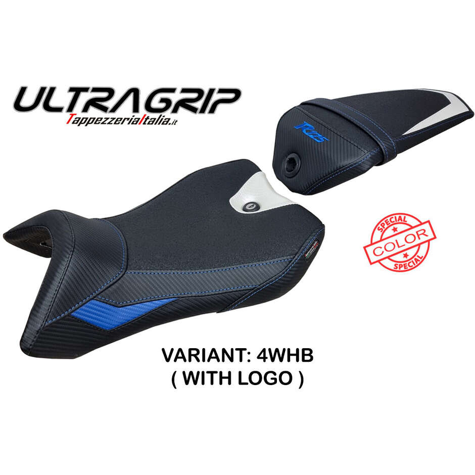 TPZ Italia Sitzbezug speziell für Yamaha R125 Modell 2016 - 2018 Nashik Ultragrip