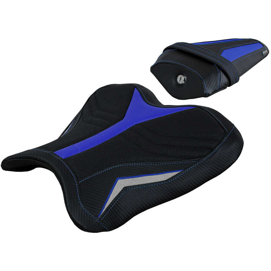 TPZ Italia Sitzbezug speziell für Yamaha R1M Modelle 2015-2025 Melnik Ultragrip