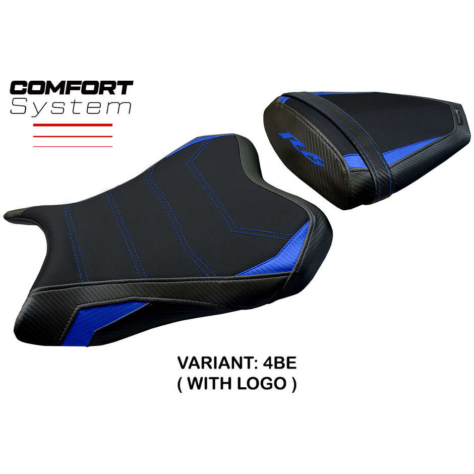 TPZ Italia Sitzbezug speziell für Yamaha R6 Modell 2006 - 2007 Aichi Komfortsystem