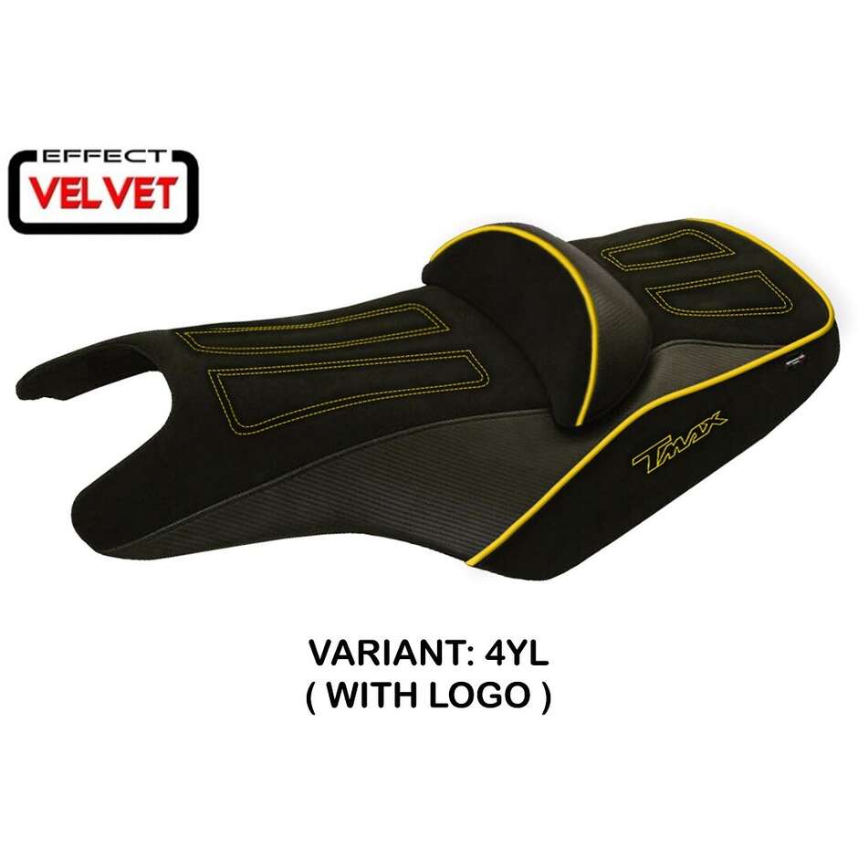 TPZ Italia Sitzbezug speziell für Yamaha T-Max Modelle 2008–2016, Farbe: Aloi 1 Velvet