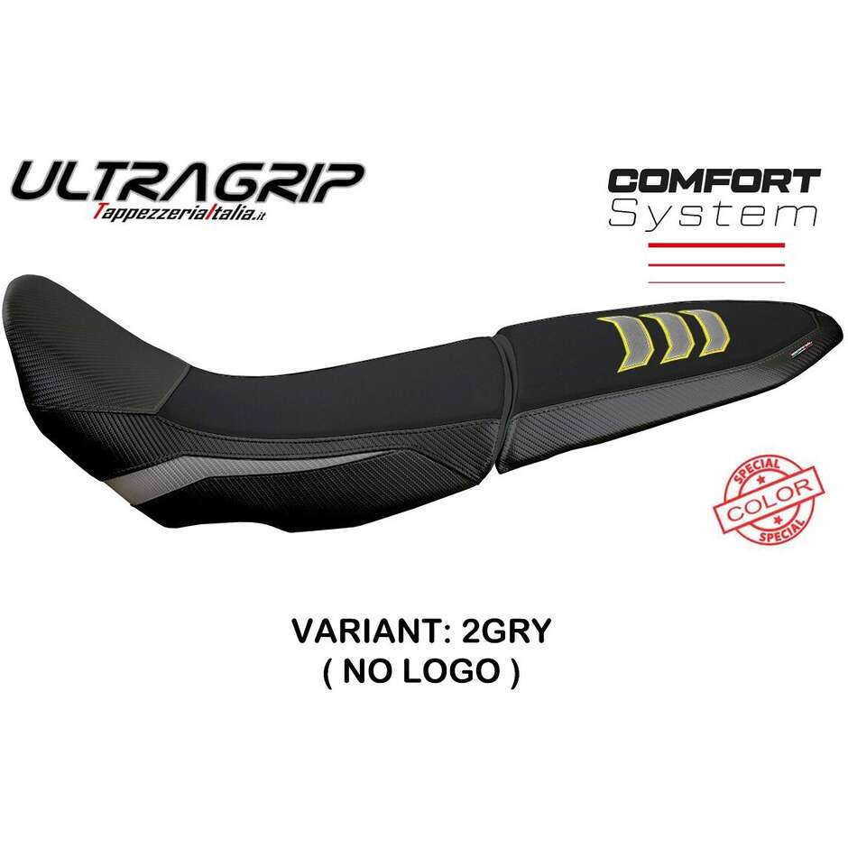 TPZ Italia Sitzbezug speziell für Yamaha Tenere 700 (Modelljahre 2019–2025) mit Gulfi Ultragrip Komfortsystem