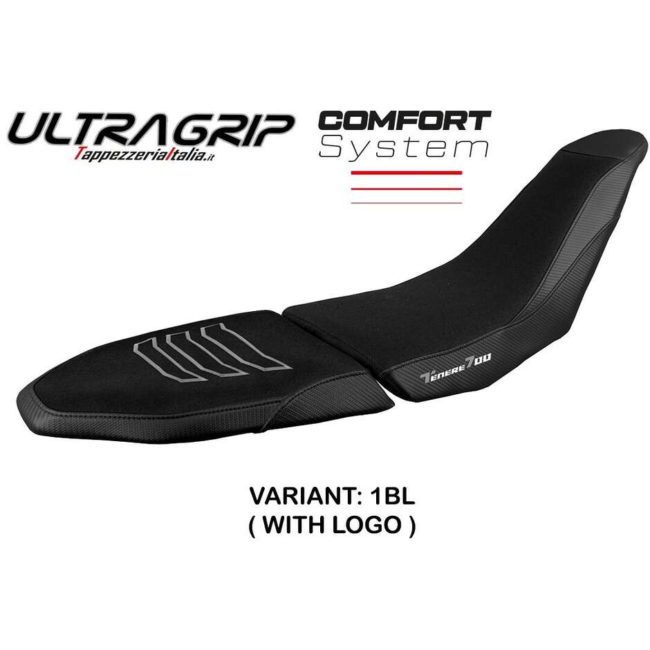 TPZ Italia Sitzbezug speziell für Yamaha Tenere 700 Raid 2022-2025 Akita Modell Ultragrip Komfortsystem