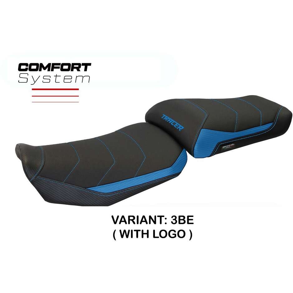 TPZ Italia Sitzbezug speziell für Yamaha Tracer 900 (Modelljahre 2015–2017) mit Rapallo 1 Komfortsystem