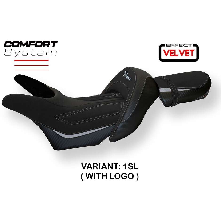 TPZ Italia Sitzbezug speziell für Yamaha V-Max 1700 (Modelljahre 2008–2017) – Odessa Velvet Komfortsystem