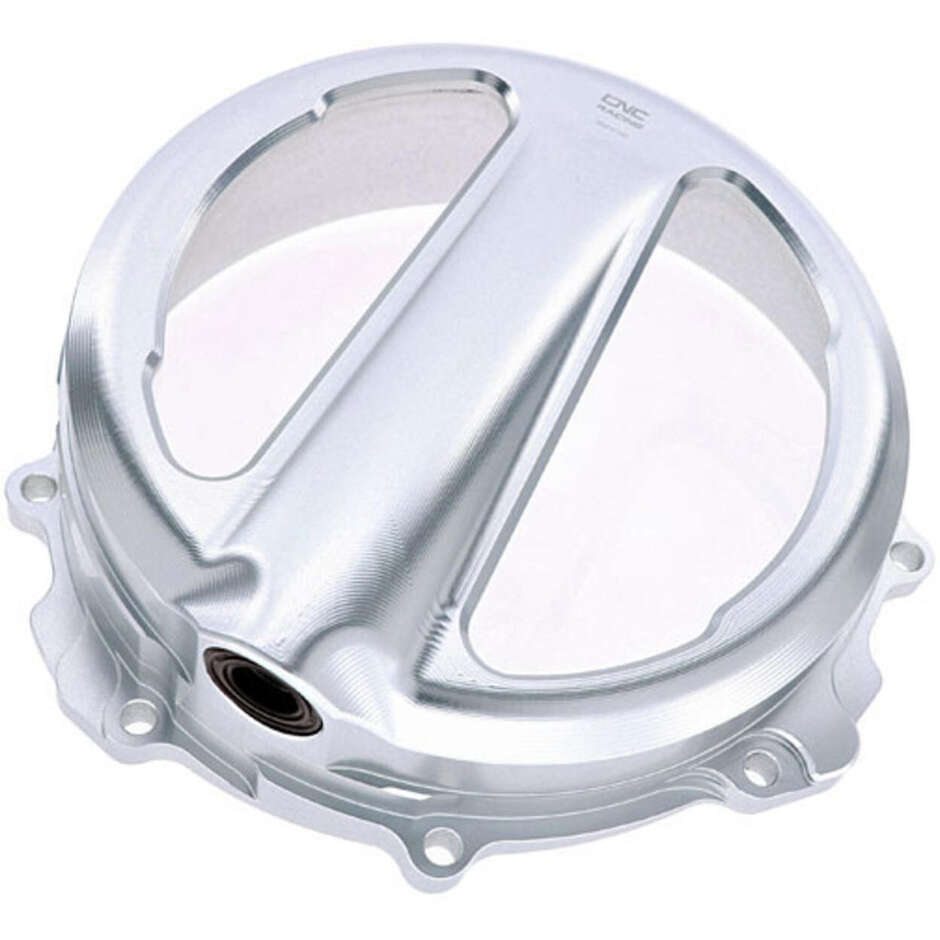 Transparent clutch cover MV Agusta CA301 - wire control CNC Racing Silver