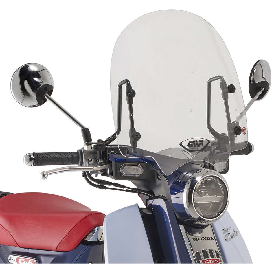 Transparent windshield Givi 1168A For HONDA Super Cub C125 (18 > 24)