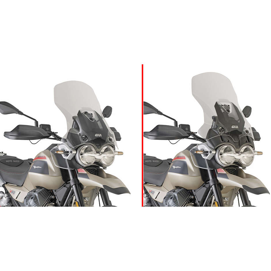 Transparent windshield Givi D8209ST For MOTO GUZZI V85 TT (24)