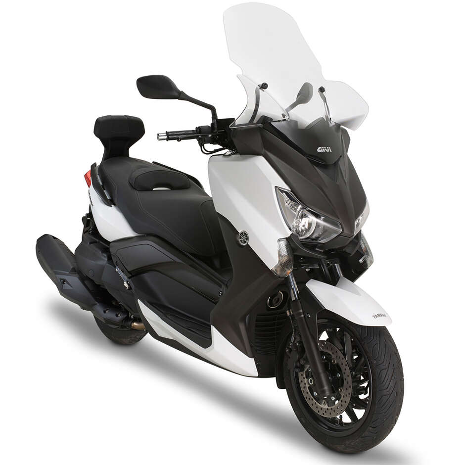 Transparente Windschutzscheibe Givi 2111DT für MBK Evolys 125-250 (14 > 17) / Skyliner 125-250 (14); Yamaha X-MAX 125-250 (14 > 17) / X-MAX 400 (13 > 16)