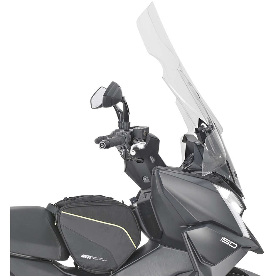Transparente Windschutzscheibe Givi 6121DT für KYMCO Dink R 125-150 Tunnel / Dink 125-150 Flat (23 > 24)