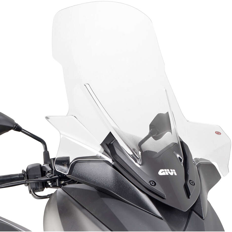 Transparente Windschutzscheibe Givi D2136ST für Yamaha X-MAX 125 (18 > 22) / X-MAX 300 (17 > 22) / X-MAX (18 > 21)