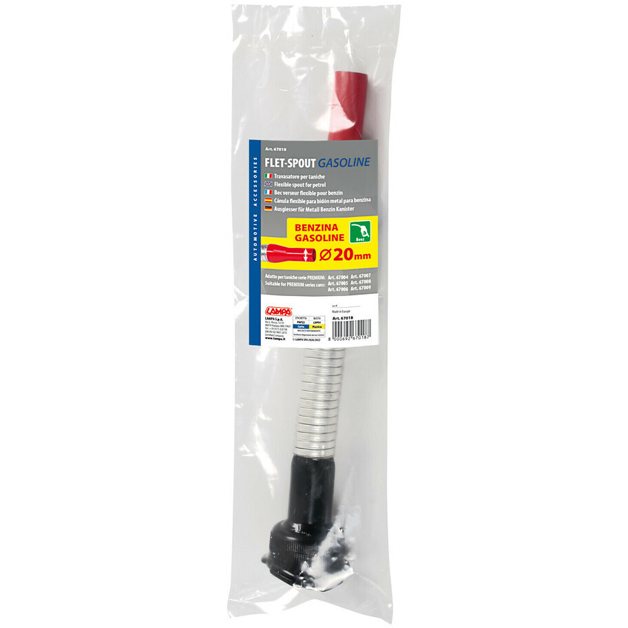 Travasatore Premium Flessibile per Benzina Ø 20 mm taglia unica