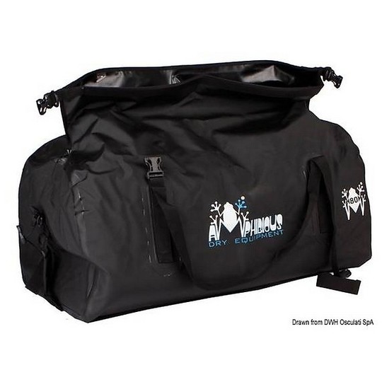 Travel Bag for Amphibious Cargo Black 100Lt