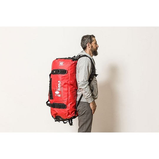Travel Bag for Amphibious Cargo Red 120l