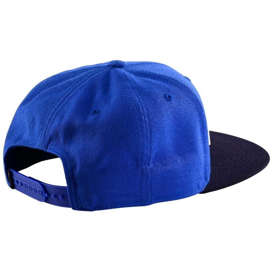 Troy Lee Design 9FIFTY Snapback-Cap Signature, blau/weiß