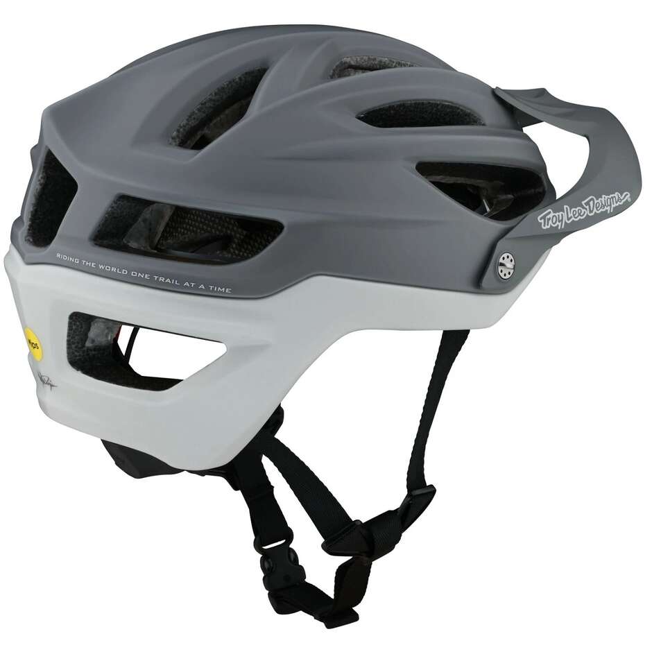 Troy Lee Design A2 MIPS Decoy Open Face Bike Helmet, Grey