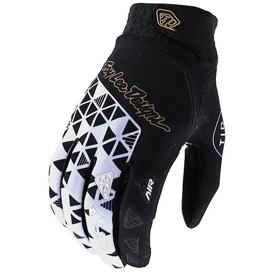 Troy Lee Design Cross Enduro Motorcycle Gloves AIR WEDGE White Black