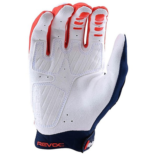 Troy Lee Design Cross Enduro Motorcycle Gloves REVOX Orange