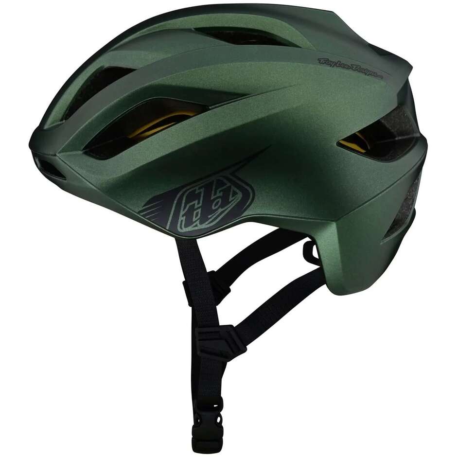 Troy Lee Design Cross Enduro Motorradhelm GRAIL BADGE FOREST GREEN XSSM