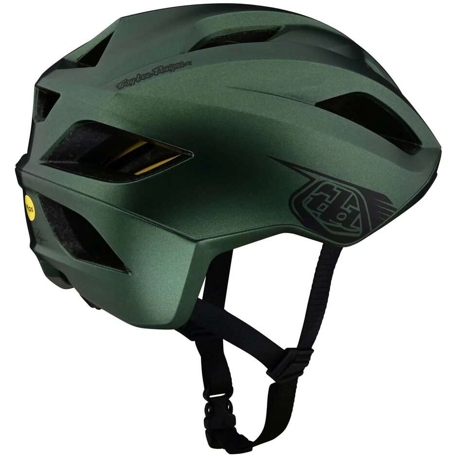 Troy Lee Design Cross Enduro Motorradhelm GRAIL BADGE FOREST GREEN XSSM