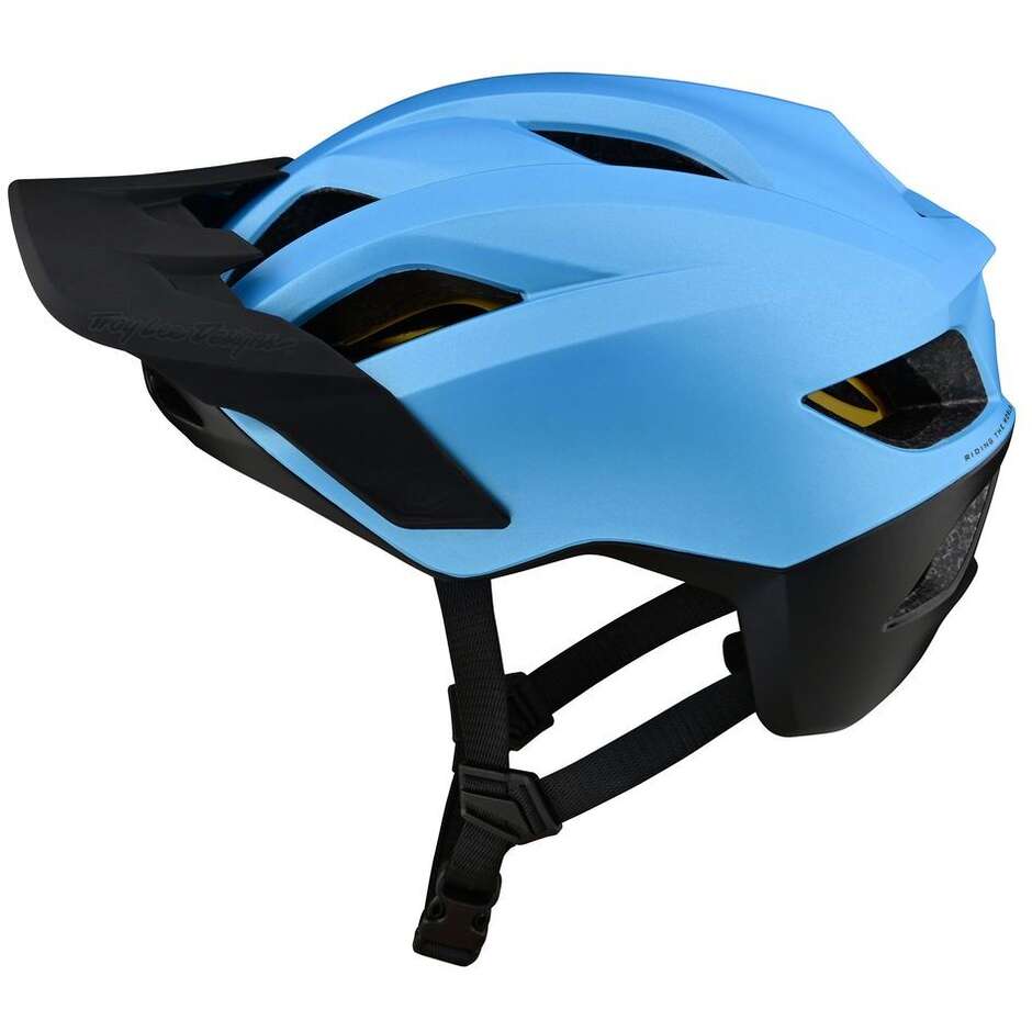 Troy Lee Design Flowline Orbit Oasy Blau MTB-Helm