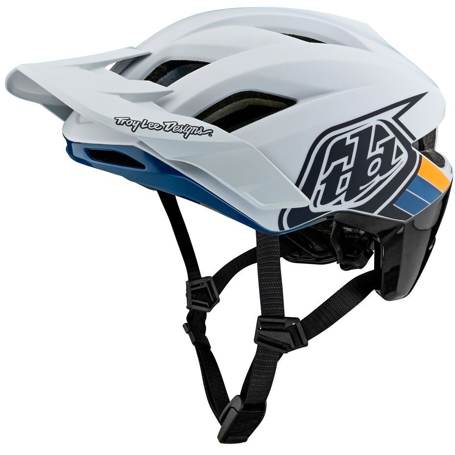 Troy Lee Design Flowline Se Badge Light Grey MTB Helmet