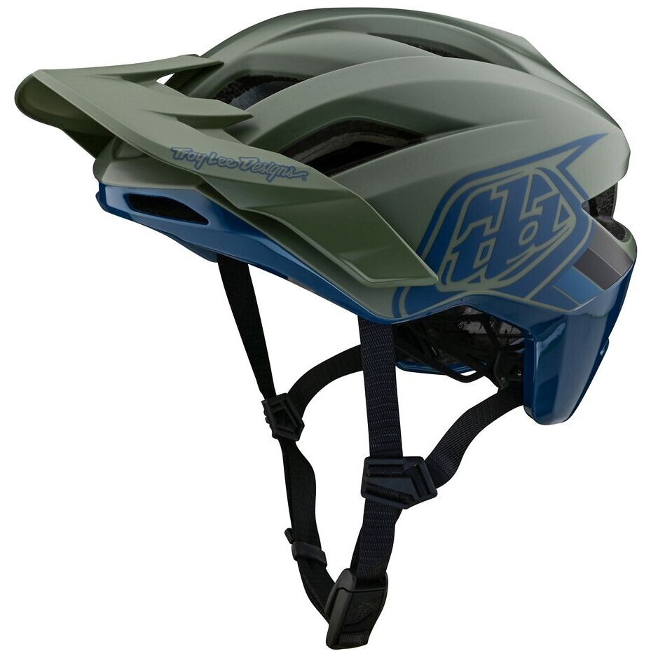 Troy Lee Design Flowline Se Badge MTB Helmet Green