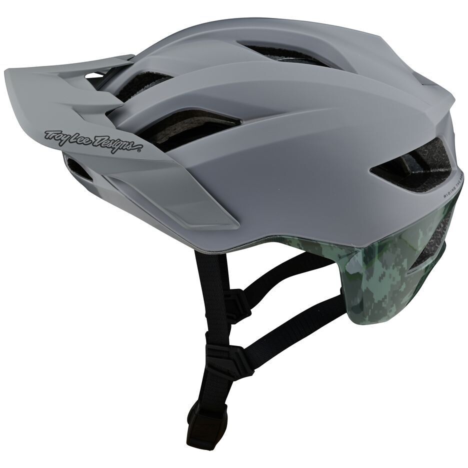 Troy Lee Design Flowline Se RadianCamo MTB-Helm grau
