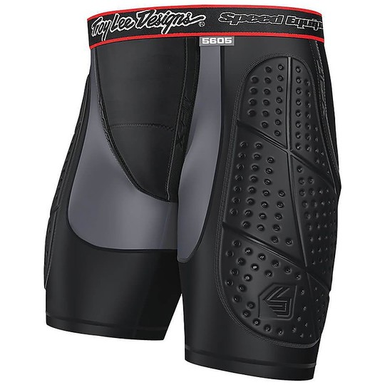 Troy Lee Design LPS5605 Black Cross Enduro Motorradschutzshorts